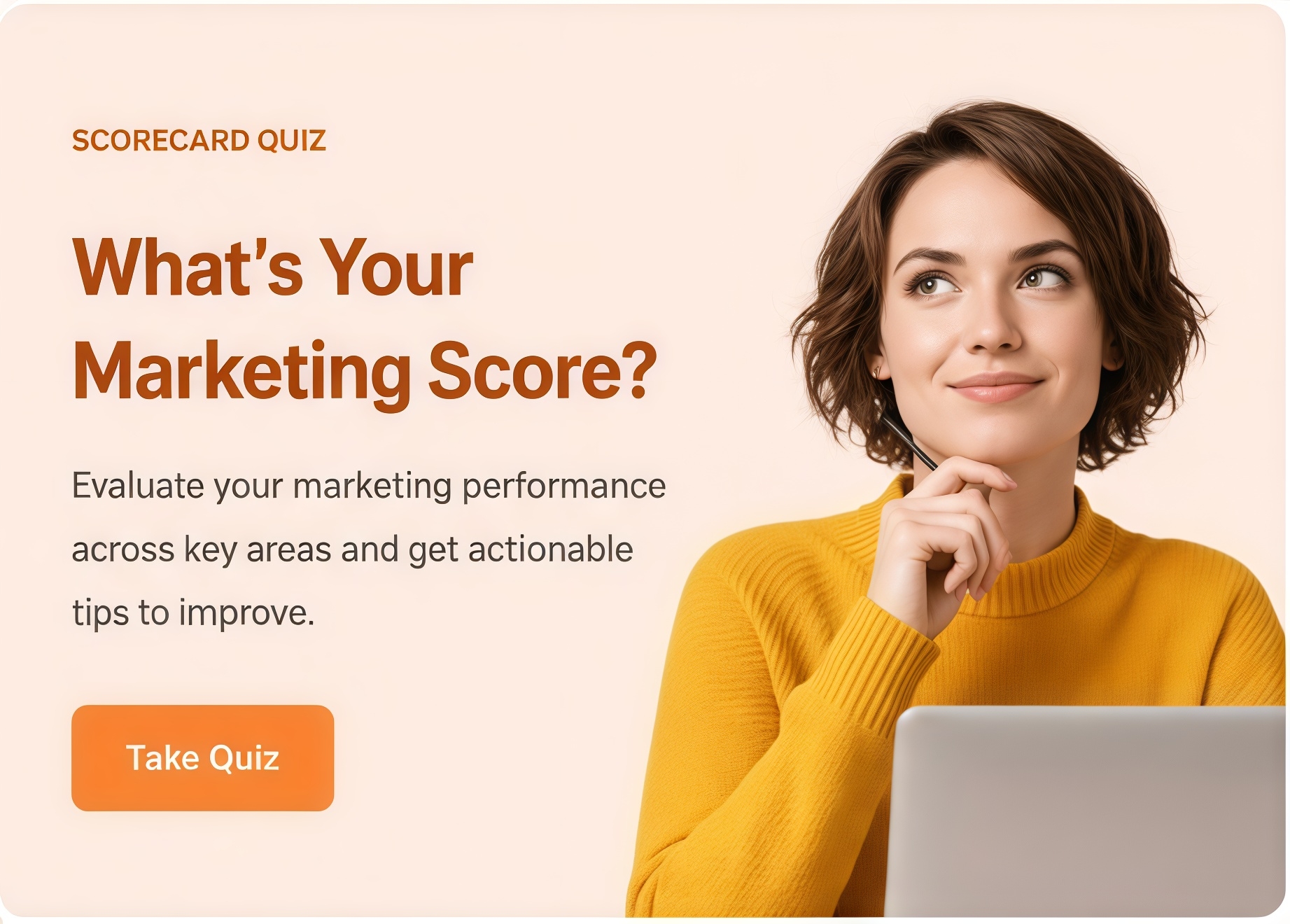 Marketing score quiz preview